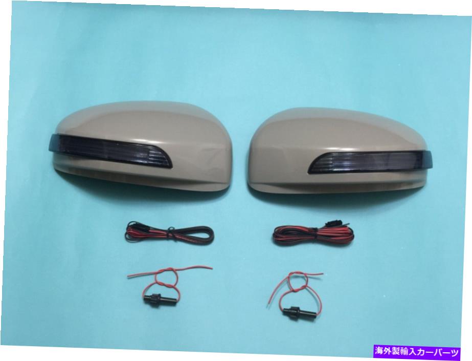 USミラー \'2013-\'2015 infiniti qx60のnedターニングライトを備えたサイドミラーカバーw/led Side Mirror Cover W/LED Turning Light FOR \'2013-\'2015 INFINITI QX60 Unpainted【並行輸入品】