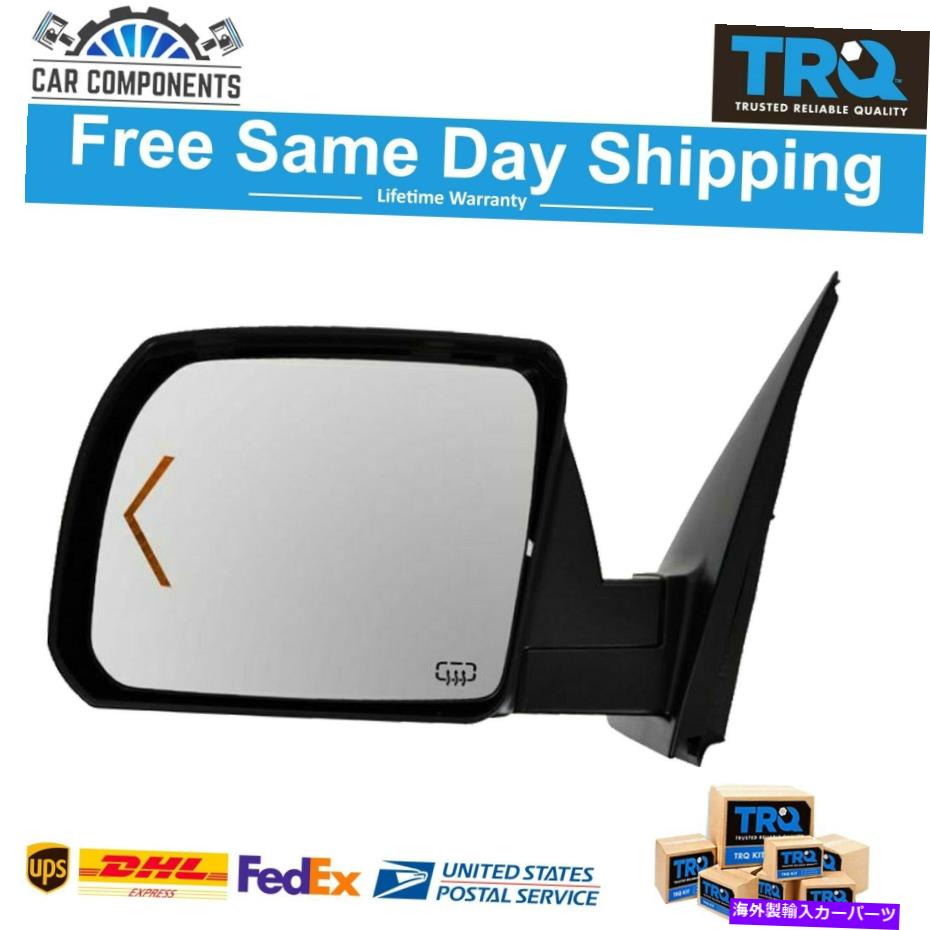USミラー 2007-13トヨタの電力加熱信号サイドビューミラーW/ Chrome Cap Driver LH Power Heated Signal Side View Mirror w/ Chrome Cap Driver LH For 2007-13 Toyota【並行輸入品】