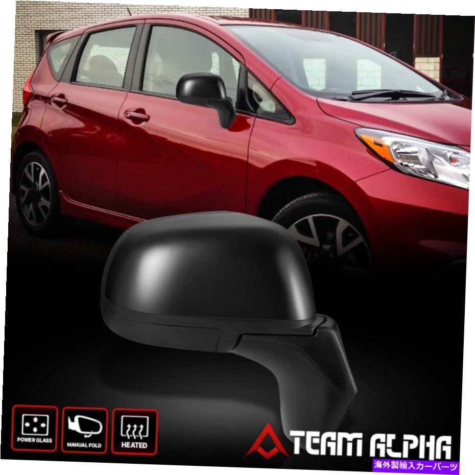 USミラー 2014-2015 Nissan Versa [右助手席側] OEスタイルパワー+ヒート+BSDミラー Fits 2014-2015 Nissan Versa[Right Passenger Side] OE Style Power+Heat+BSD Mirror【並行輸入品】