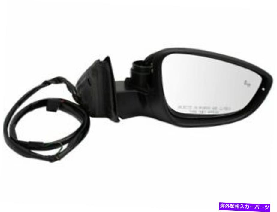 USミラー 16-18 VW Passat NK62x7ドアミラーの右ミラー - 助手席側 Right Mirror For 16-18 VW Passat NK62X7 Door Mirror -- Passenger Side【並行輸入品】