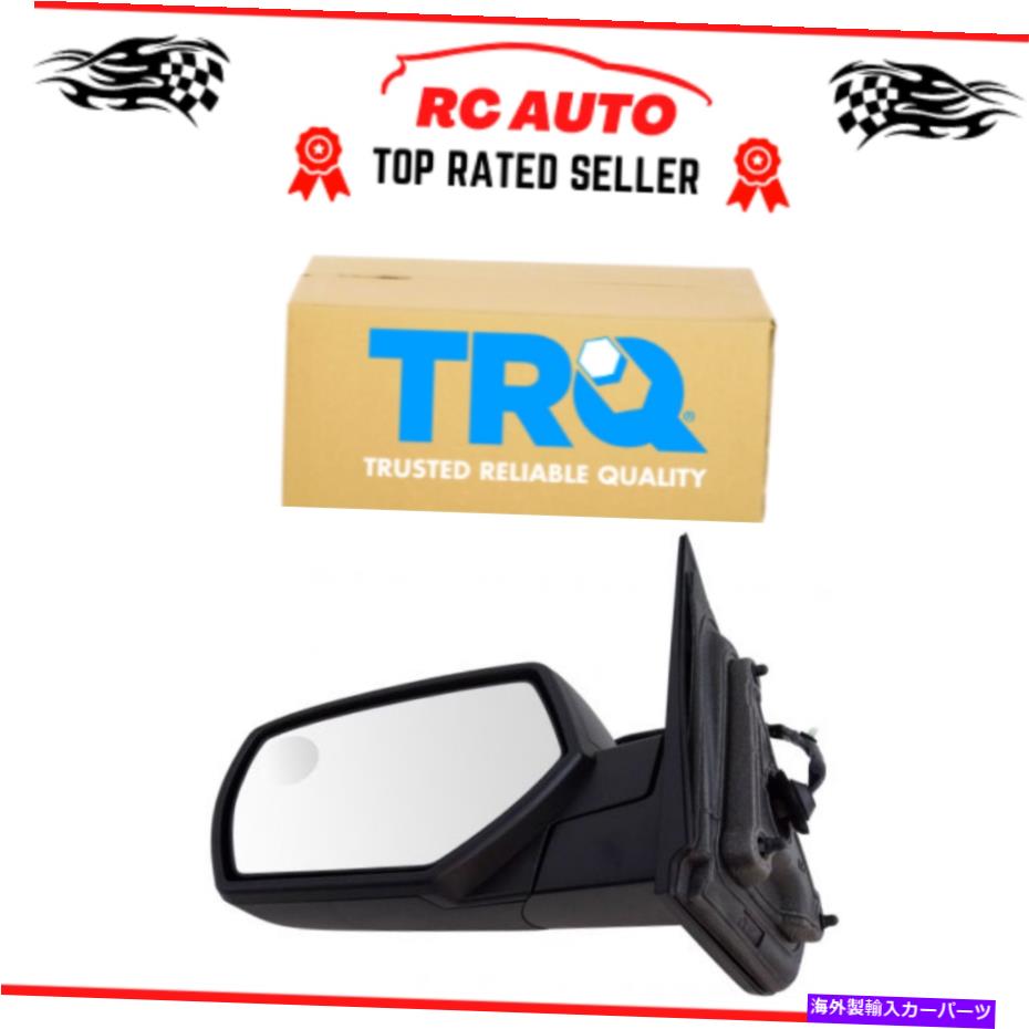 USミラー TRQミラーパワーシボレーGMCピックアップトラック用のテクスチャブラックLH TRQ Mirror Power Heated Textured Black LH for Chevy GMC Pickup Truck【並行輸入品】