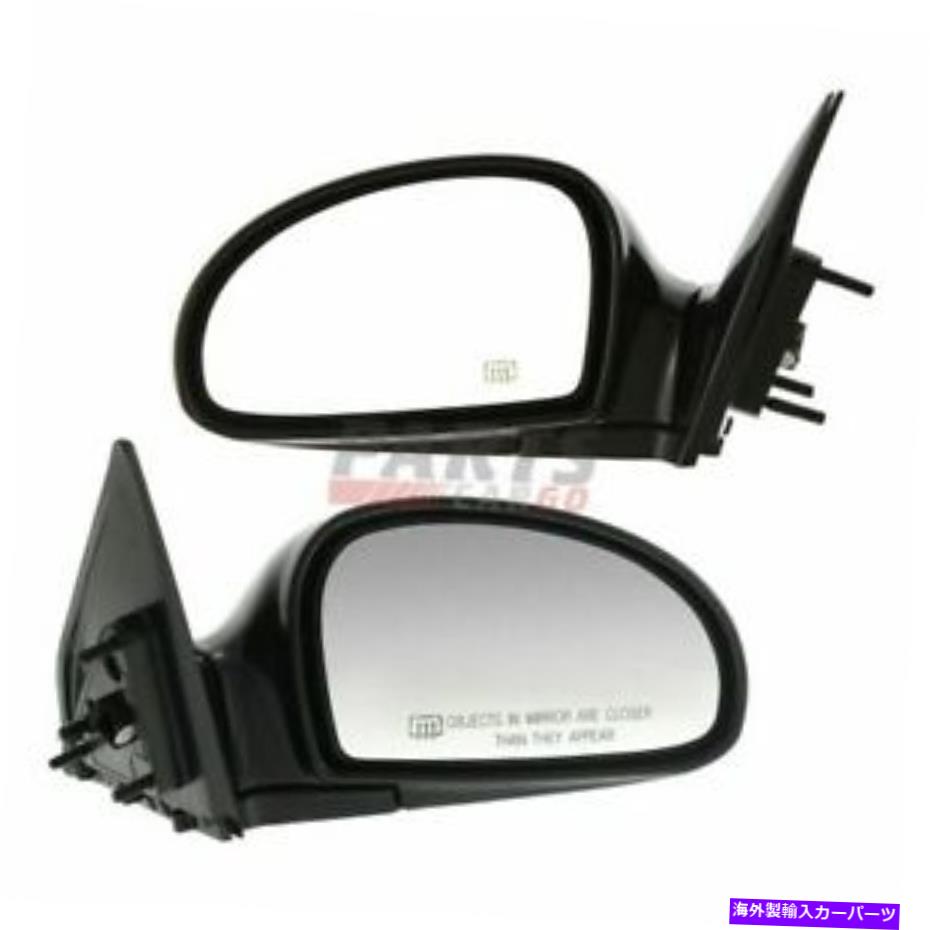 USミラー 新しいフィット2004-2009 KIAスペクトル左＆右パワードアミラー付き右パワードアミラー New Fits 2004-2009 Kia Spectra Left & Right Power Door Mirror W/ Heated Glass【並行輸入品】