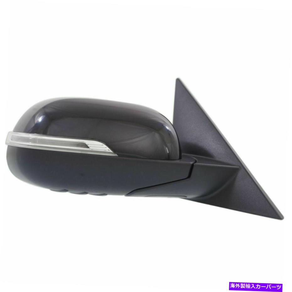 USミラー 信号ランプ付きの新しい助手席側の加熱されたパワーミラーKIAソウルKI1321178 New Passenger Side Heated Power Mirror With Signal Lamp Fits Kia Soul KI1321178【並行輸入品】