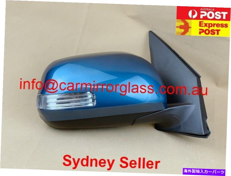 USミラー トヨタRAV4 ACA33 ACA38 2008-2012（右側、青）の新しいドアミラー NEW DOOR MIRROR FOR TOYOTA RAV4 ACA33 ACA38 2008-2012 (RIGHT SIDE, Blue) No fold【並行輸入品】