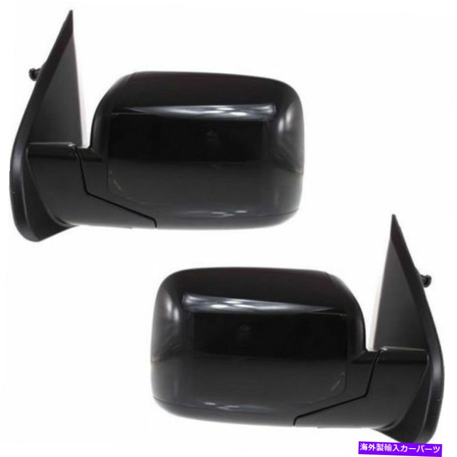 USミラー 2 LH＆RHサイド加熱パワーミラーの新しいセットは、ホンダパイロットに適合します New Set Of 2 LH & RH Side Heated Power Mirror Fits Honda Pilot【並行輸入品】