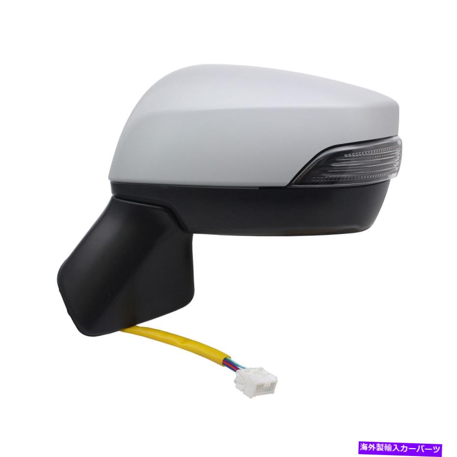 USミラー ターン信号付きドライバーサイドドアミラーをペイントする準備ができている交換 Replacement Ready to Paint Driver Side Door Mirror w/Turn Signal【並行輸入品】