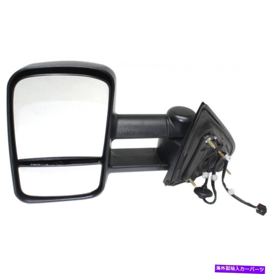 USミラー GMC Sierra 2500/3500 HD 2015-2018 Towing Mirror Driver Sideの場合|パワー|加熱 For GMC Sierra 2500/3500 HD 2015-2018 Towing Mirror Driver Side | Power | Heated【並行輸入品】