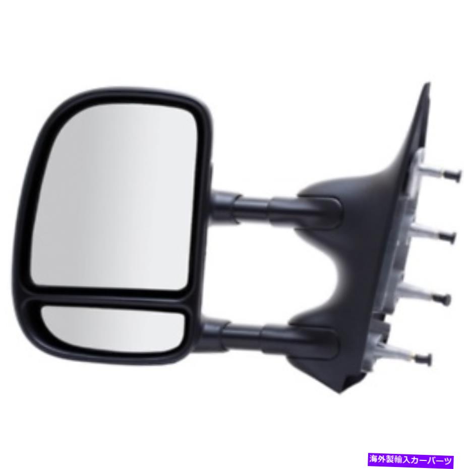 USミラー ドライバーサイドビューミラーダイヤルアームフィット2002-2014フォードE150 E250 E350スーパーデューティ Driver Side View Mirror Dial Arms Fits 2002-2014 Ford E150 E250 E350 Super Duty【並行輸入品】