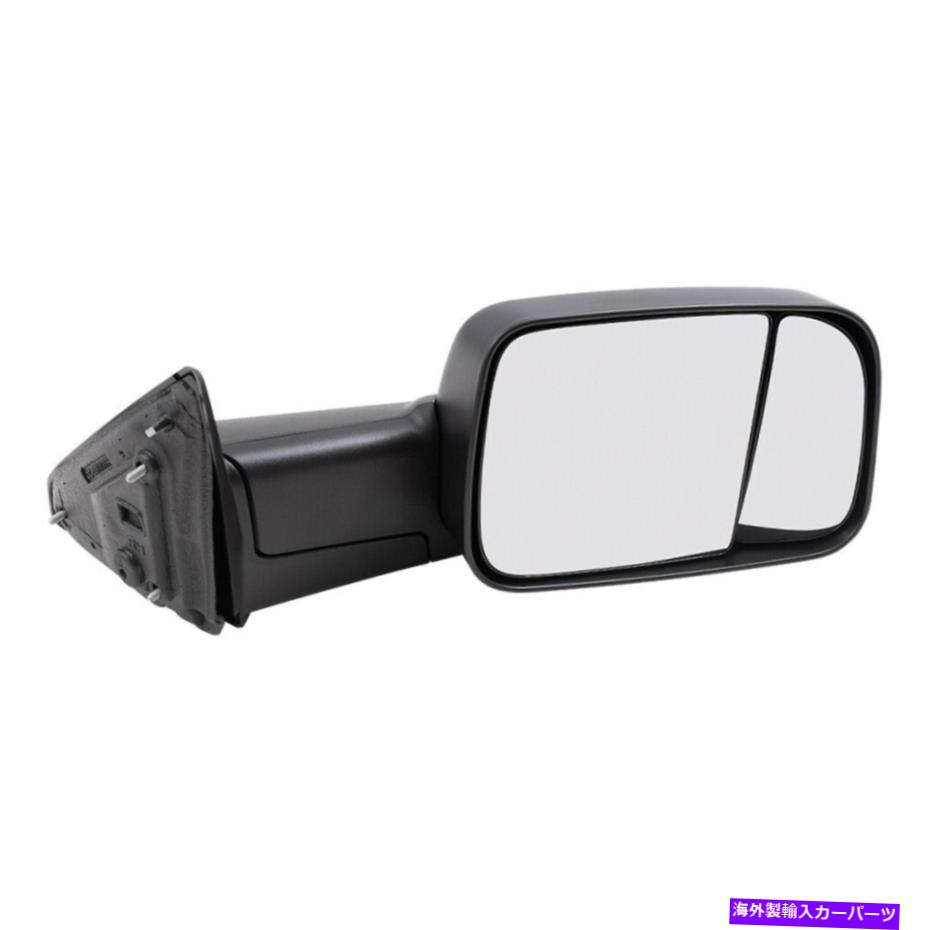 USミラー 2013-2018 1500/2500/3500の乗客サイドマニュアルトウミラー Passenger Side Manual Tow Mirror for 2013-2018 1500/2500/3500【並行輸入品】