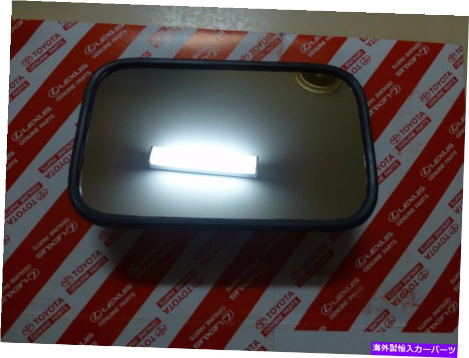 USミラー 本物のトヨタランドクルーザーFJ40アーリーラクチャーミラーHJ47 HJ45 FJ45 BJ40 Genuine Toyota Landcruiser FJ40 Early Ractangular Mirror HJ47 HJ45 FJ45 BJ40【並行輸入品】