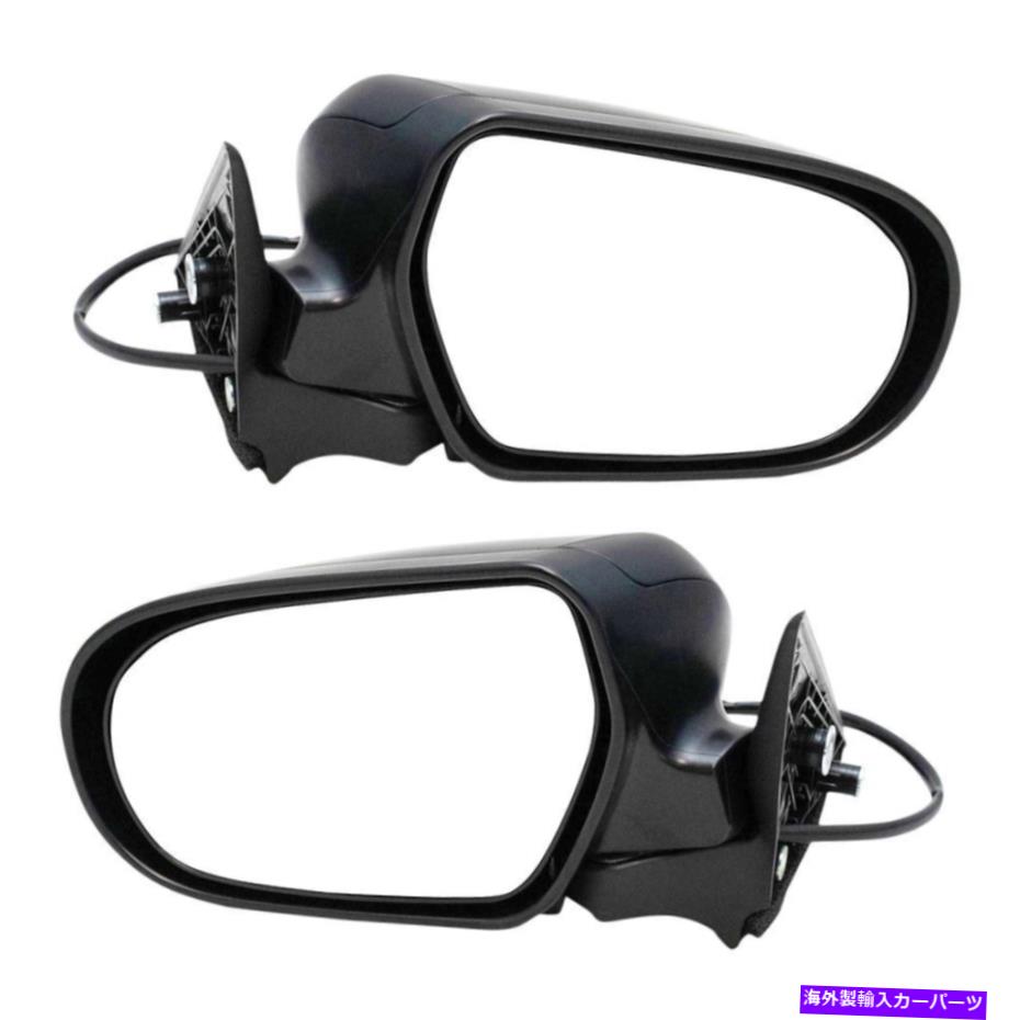 USミラー スバルアウトバック2005-2009 TRQドライバーと乗客サイドパワービューミラー向け For Subaru Outback 2005-2009 TRQ Driver & Passenger Side Power View Mirrors【並行輸入品】