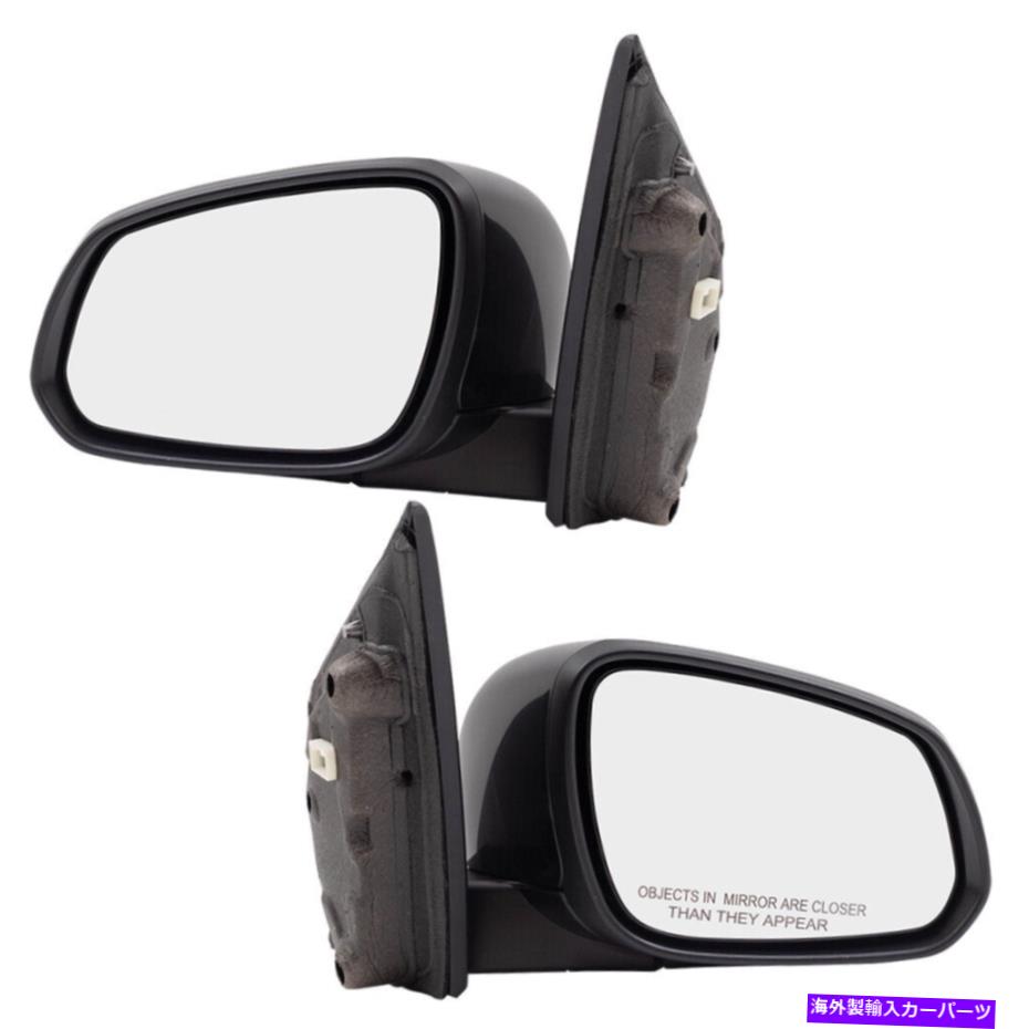 USミラー ペアセットパワーサイドビューミラー2016シボレースパークLT LTZ 1.4Lに加熱 Pair Set Power Side View Mirrors Heated for 2016 Chevrolet Spark LT LTZ 1.4L【並行輸入品】