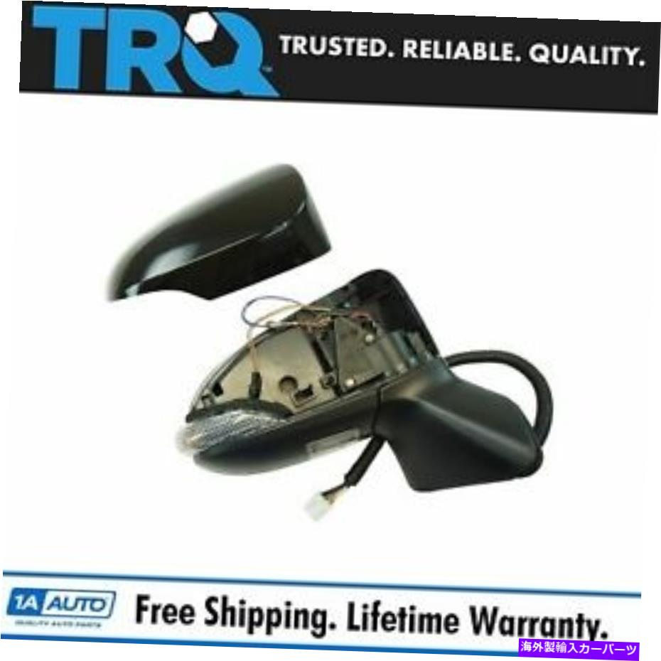 USミラー TRQエクステリアミラーRHパッセンジャーサイドパワーボンザの加熱ターン信号 TRQ Exterior Mirror RH Passenger Side Power Folding Heated Turn Signal for Venza【並行輸入品】