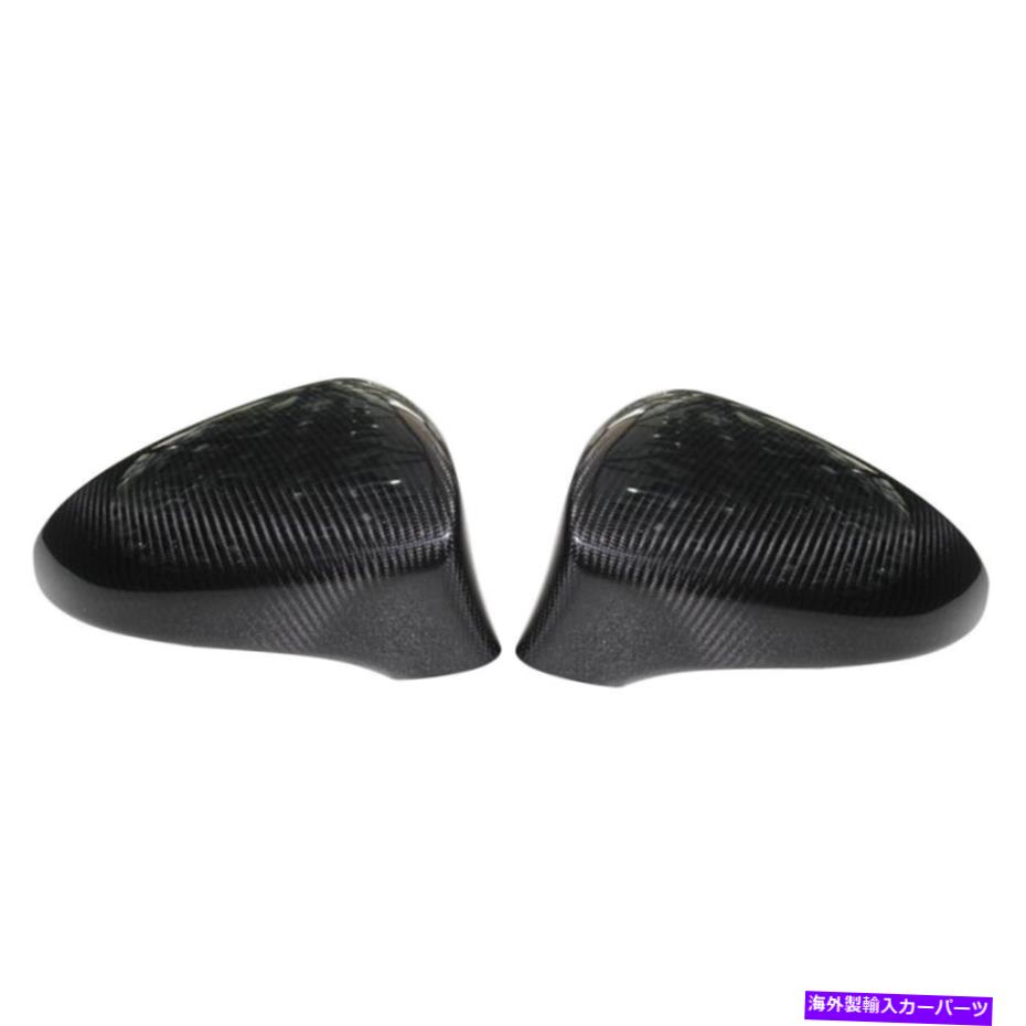 USミラー カーボンファイバーサイドビューミラーカバーキャップオーバーレイレクサスにフィットする Carbon Fiber Side View Mirror Covers Cap Overlay Fit For Lexus IS ES CT GS LS RC【並行輸入品】