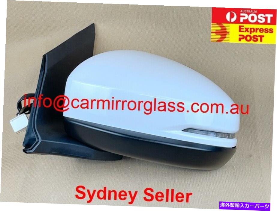 USミラー ホンダシティGMの新しいドアミラー4/2014以降（左側、ブリンカー、白 NEW DOOR MIRROR FOR HONDA CITY GM 4/2014 ONWARD (Left SIDE, Blinker, White【並行輸入品】