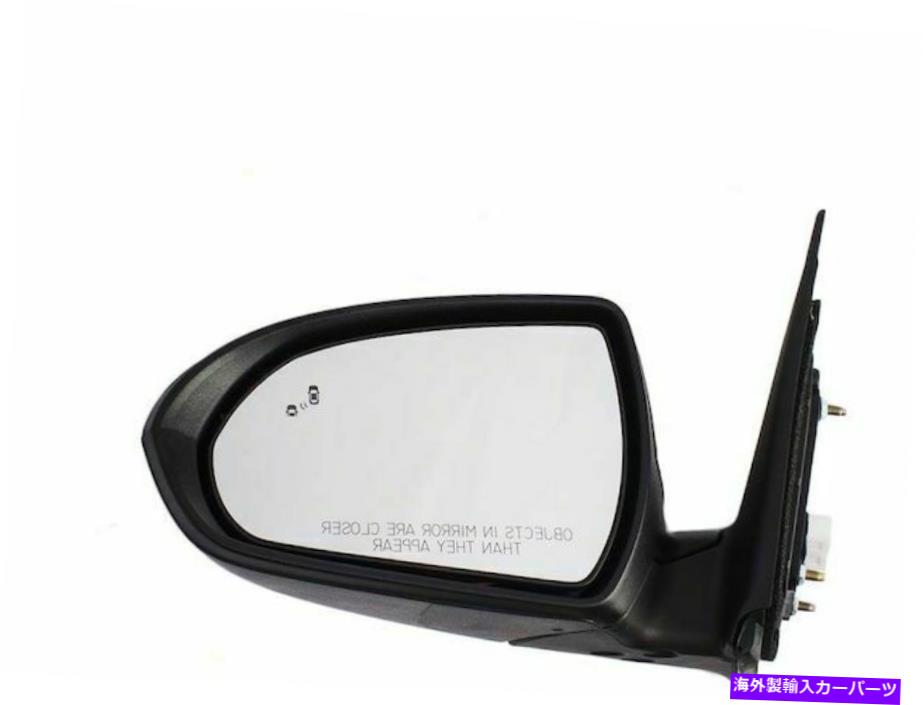 USミラー 2017-2018 Hyundai Elantra Mirror Left -Driver Side 33589yj For 2017-2018 Hyundai Elantra Mirror Left - Driver Side 33589YJ【並行輸入品】