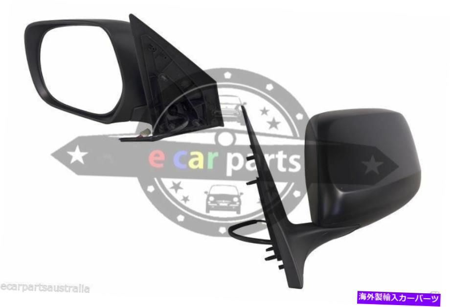 USミラー トヨタランドクルーザーJ200 8/2007-2015レフタンドサイドドアミラーブラックエレクトリック FOR TOYOTA Landcruiser J200 8/2007-2015 LEFTHAND SIDE DOOR MIRROR BLACK ELECTRIC【並行輸入品】