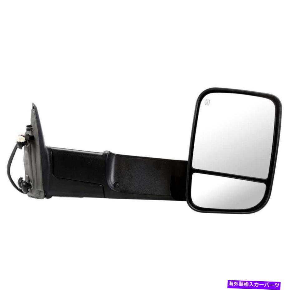 USミラー 2009-2012 Dodge Ram 1500 Power Heated Tow LED信号助手席サイドミラー For 2009-2012 Dodge Ram 1500 Power Heated Tow LED Signal Passenger Side Mirror【並行輸入品】
