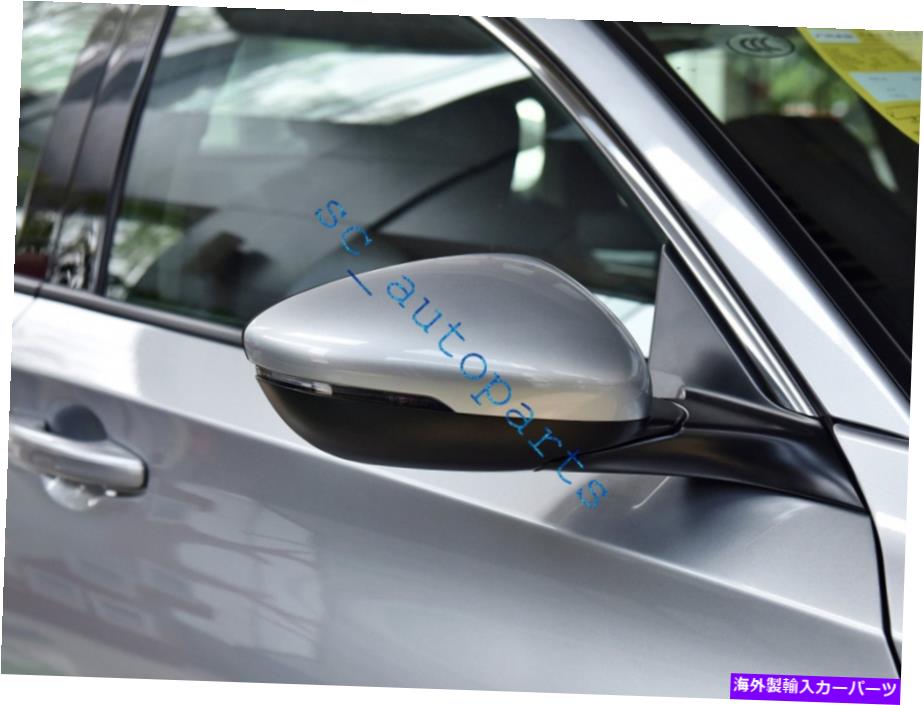 USミラー ホンダアコード2018-2020シルバー乗客サイドフォールド加熱ターンシグナルミラー For Honda Accord 2018-2020 Silver Passenger Side Fold Heated Turn Signal Mirror【並行輸入品】