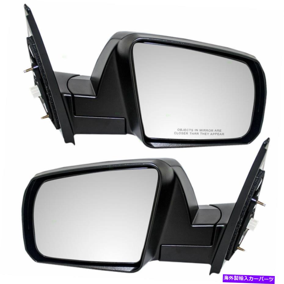 USミラー 07-13トヨタツンドラに向けて新しいドライバーと乗客の加熱パワーミラーアセンブリセット New Driver & Passenger Heated Power Mirror Assembly Set For 07-13 Toyota Tundra【並行輸入品】
