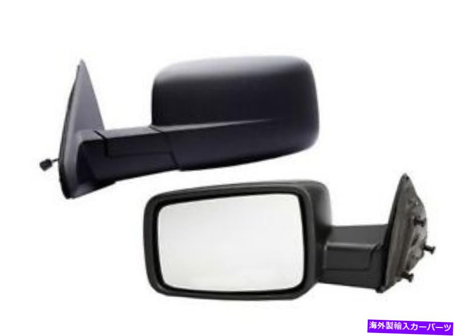 USミラー 2009-2013 Dodge Ram 1500 2500 3500の新しいドライバーサイドパワーヒートミラー New Driver Side Power Heated Mirror FOR 2009-2013 Dodge Ram 1500 2500 3500【並行輸入品】
