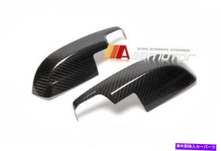 USミラー カーボンファイバー下側のドアミラーカバースバルインプレザWRXスティセダンVAB Carbon Fiber Lower Side Door Mirror Covers fits SUBARU Impreza WRX STI Sedan VAB【並行輸入品】
