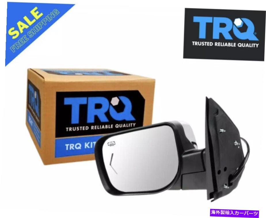 USミラー TRQミラーパワー加熱メモリターンプードルライトクロムLH for QX56 ARMADATAN TRQ Mirror Power Heated Memory Turn Puddle Light Chrome LH for QX56 Armada Titan【並行輸入品】