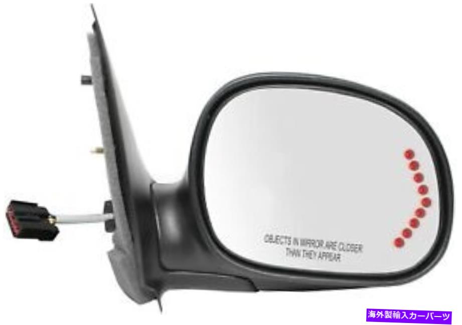 USミラー FO1321215ガラスのターン信号とヒートなしの新しい右ドアミラーパワー FO1321215 New Right Door Mirror Power with Turn Signal in Glass & without Heate【並行輸入品】