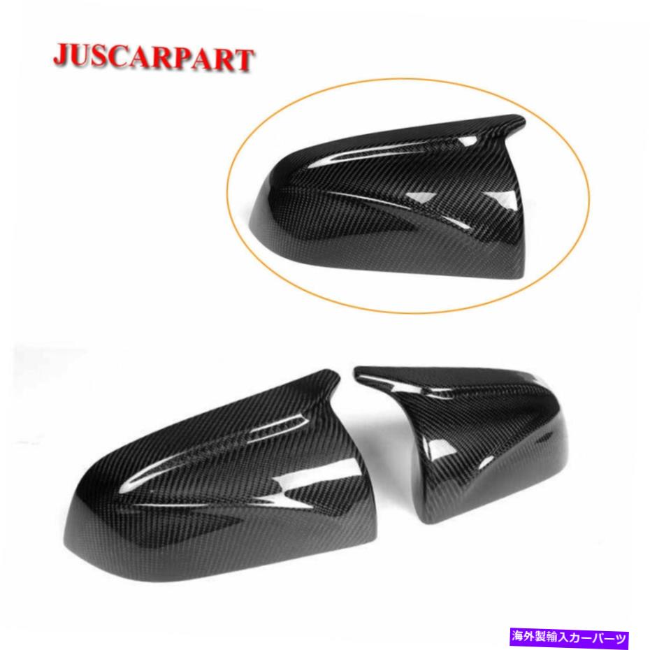 USミラー テスラモデル3カーボンファイバーバックミラーカバーキャップ2017-2020用 For Tesla Model 3 Carbon Fiber Rearview Mirror Cover Cap 2017-2020【並行輸入品】
