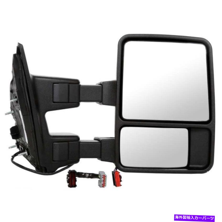 USミラー 2003-2016 F-250スーパーデューティパワー加熱牽引信号乗客サイドミラー For 2003-2016 F-250 Super Duty Power Heated Tow Signal Passenger Side Mirror【並行輸入品】