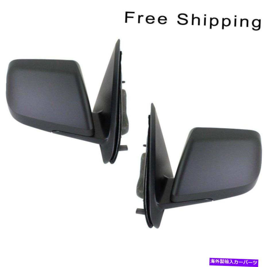 USミラー LH＆RHサイドセット2パワーヒーローミラーに適合マツダトリビュート LH & RH Side Set Of 2 Power Heated Mirror Fits Mazda Tribute【並行輸入品】