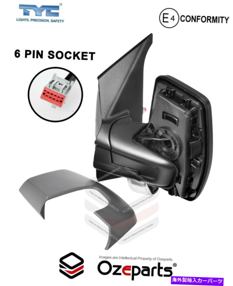 USミラー LH左手電気ドアミラー6ピンフォードトランジットカスタムバン12?オン LH Left Hand Electric Door Mirror 6 Pins For Ford Transit Custom Van VN 12~On【並行輸入品】