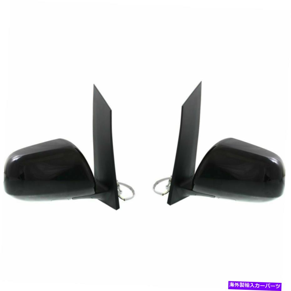 USミラー 信号ランプなしの2 LHおよびRHサイド加熱パワーミラーのセットトヨタシエナ Set of 2 LH & RH Side Heated Power Mirror Without Signal Lamp Fits Toyota Sienna【並行輸入品】
