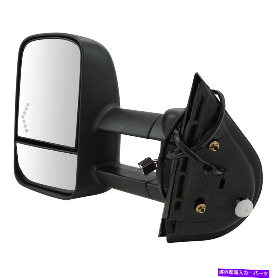 USミラー トレイルリッジTR00003ドライバーサイドパワー牽引ミラー加熱、フォルダウェイ Trail Ridge TR00003 Driver Side Power Towing Mirror Heated, Foldaway【並行輸入品】