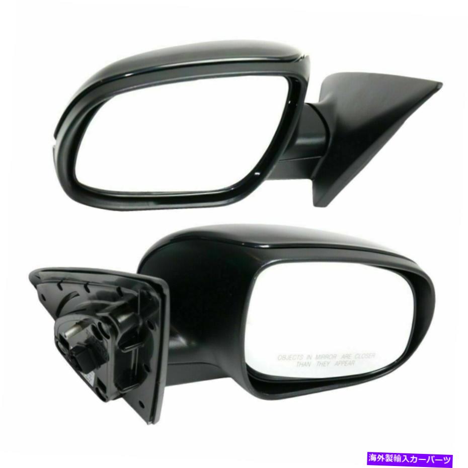 USミラー フィット2011-2012 KIA FORTE KOUP左＆右パワーミラー加熱マニュアル折りたたみ Fits 2011-2012 Kia Forte Koup Left & Right Power Mirror Heated Manual Folding【並行輸入品】