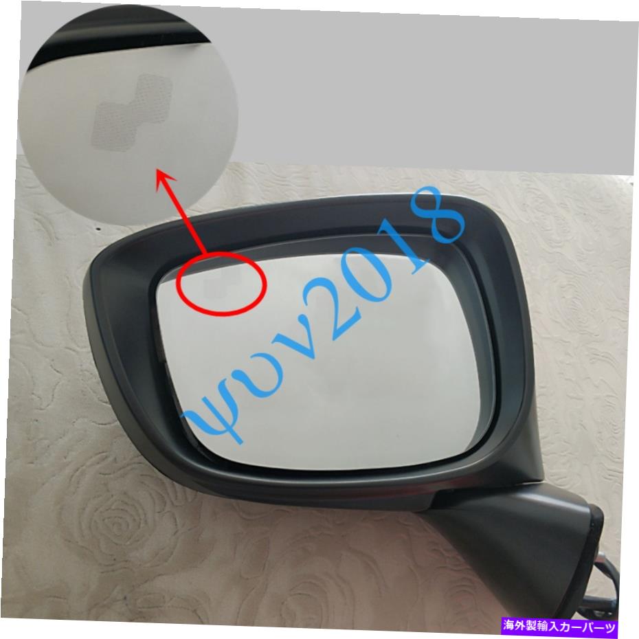 USミラー ?マツダCX-5 2017-2020青い左のドライバーサイドBSMブラインドスポットミラー9ワイヤー ~For Mazda CX-5 2017-2020 Blue Left Driver Side BSM Blind Spot Mirror 9 Wire【並行輸入品】