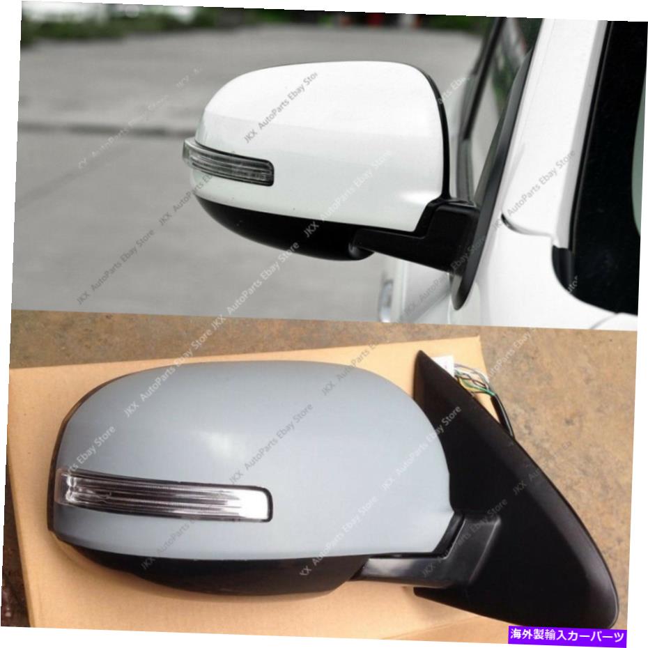 USミラー 右側のバックミラーホワイト（9ワイヤ）アセンブリo o for mitsubishi outlander 13-20 Right Side Rearview Mirror White (9 Wire) Assy o For Mitsubishi Outlander 13-20【並行輸入品】