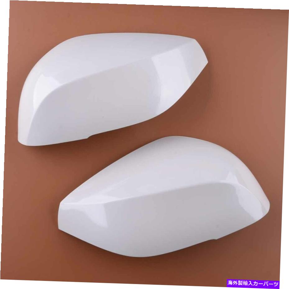 USミラー 2PCSホワイトサイドバックミラーカバーキャップインフィニティQX30 Q50 Q70 ABSにフィット 2Pcs White Side Rearview Mirror Cover Cap Fit For Infiniti QX30 Q50 Q70 ABS【並行輸入品】