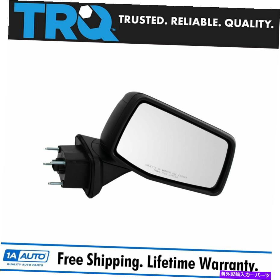 USミラー TRQサイドミラーパワー加熱温度センサーマニュアルフォールドテクスチャストライプRH GMC用 TRQ Side Mirror Power Heated Temp Sensor Manual Fold Textured Striped RH for GMC【並行輸入品】