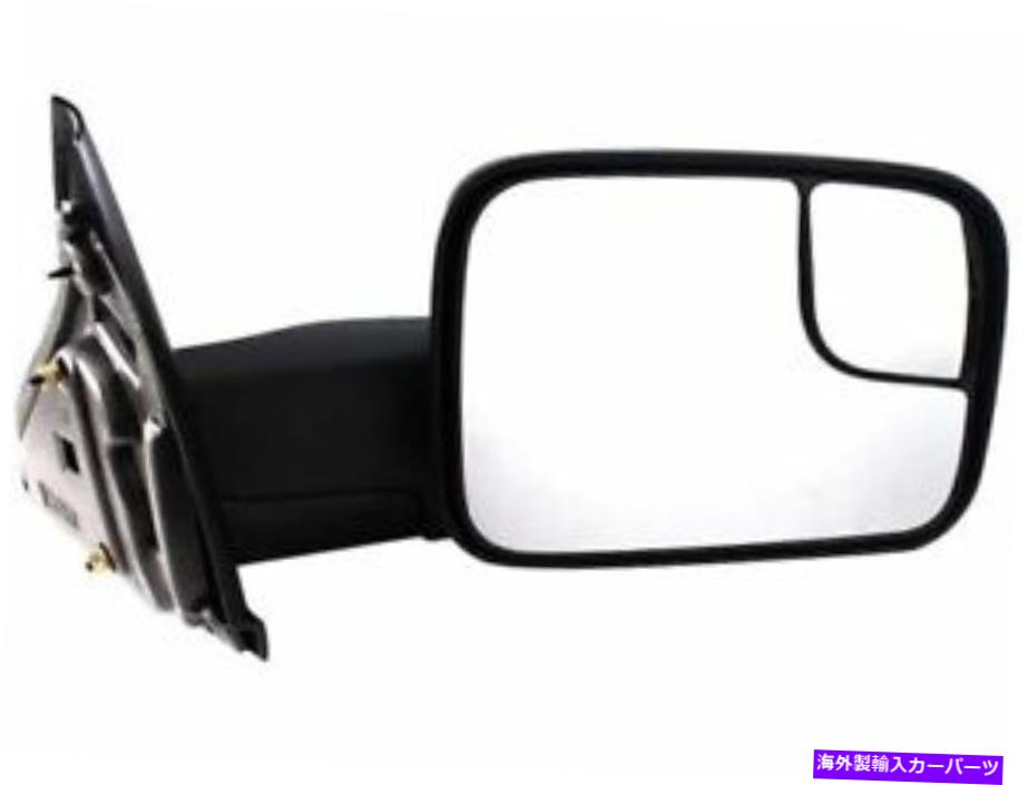 USミラー 右 - 02-09ダッジRAM 2500 3500 1500 YZ19W5の助手席サイドミラー Right - Passenger Side Mirror For 02-09 Dodge Ram 2500 3500 1500 YZ19W5【並行輸入品】