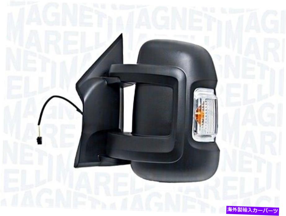 USミラー マニュアルサイドミラーコンベックスミッドサイズ左フィットシトロエンフィアットプジョーボクサー2006- Manual Side Mirror Convex Mid-size LEFT Fits CITROEN FIAT PEUGEOT Boxer 2006-【並行輸入品】