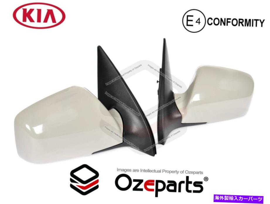 USミラー 本物のペアlh+rh電気ドアミラー（5ピン）kia sportage km 05?10 GENUINE Pair LH+RH Electric Door Mirror (5 Pins) For Kia Sportage KM 05~10【並行輸入品】