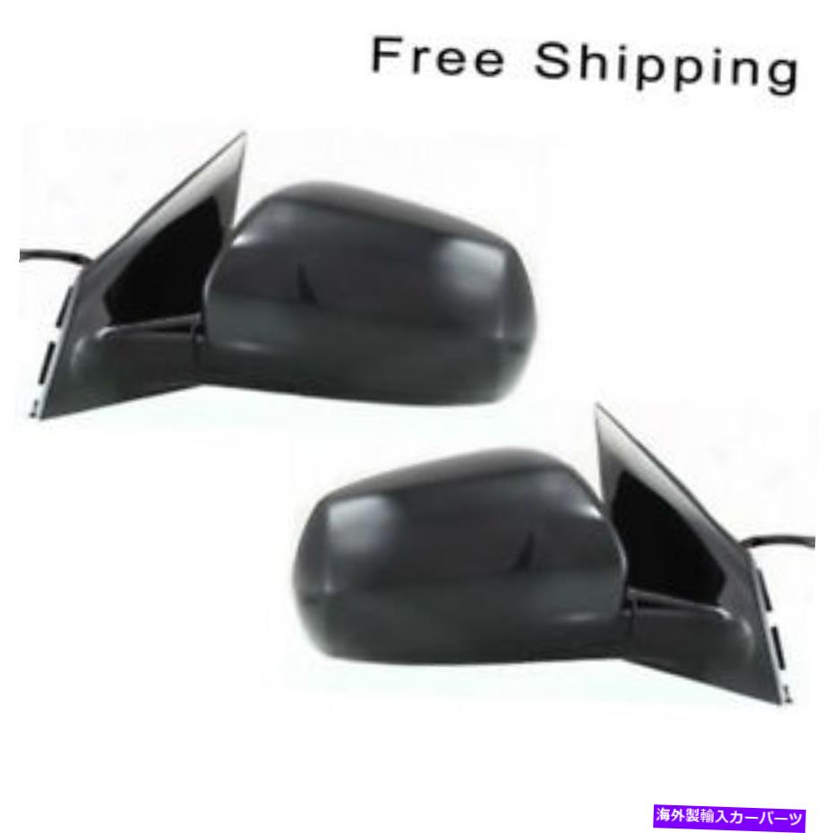 USミラー 2マニュアル折りたたみ式の鏡のLH＆RHサイドセットは、日産ムラーノに適合します LH & RH Side Set Of 2 Manual Folding Non-Heated Mirror Fits Nissan Murano【並行輸入品】