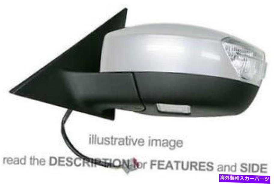 USミラー サイドミラーフォードS-Max 2006-2010電気サーマル折りたたみ左 Side Mirror Ford S-Max 2006-2010 Electric Thermal Foldable Left【並行輸入品】