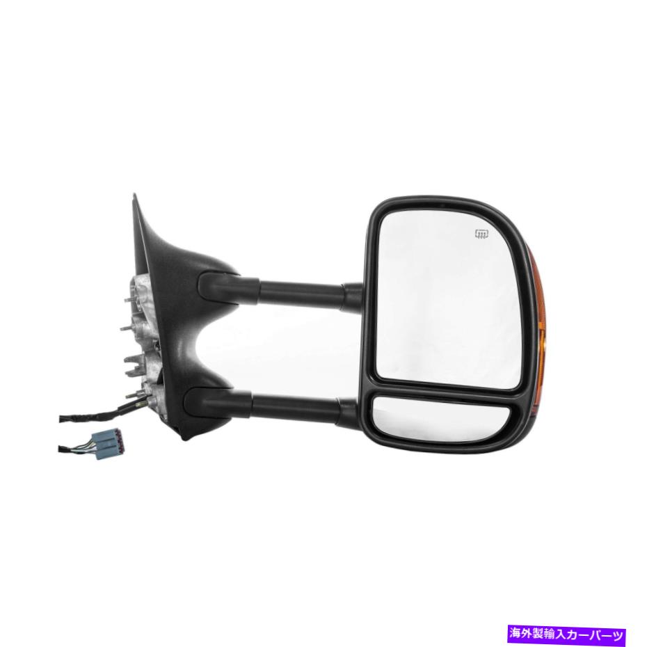 USミラー 右旅客サイドミラーテクスチャヒートマニュアル2001 2005フォードエクスカーション Right Passenger Side Mirror Textured Heated Manual Fold 2001 2005 Ford Excursion【並行輸入品】