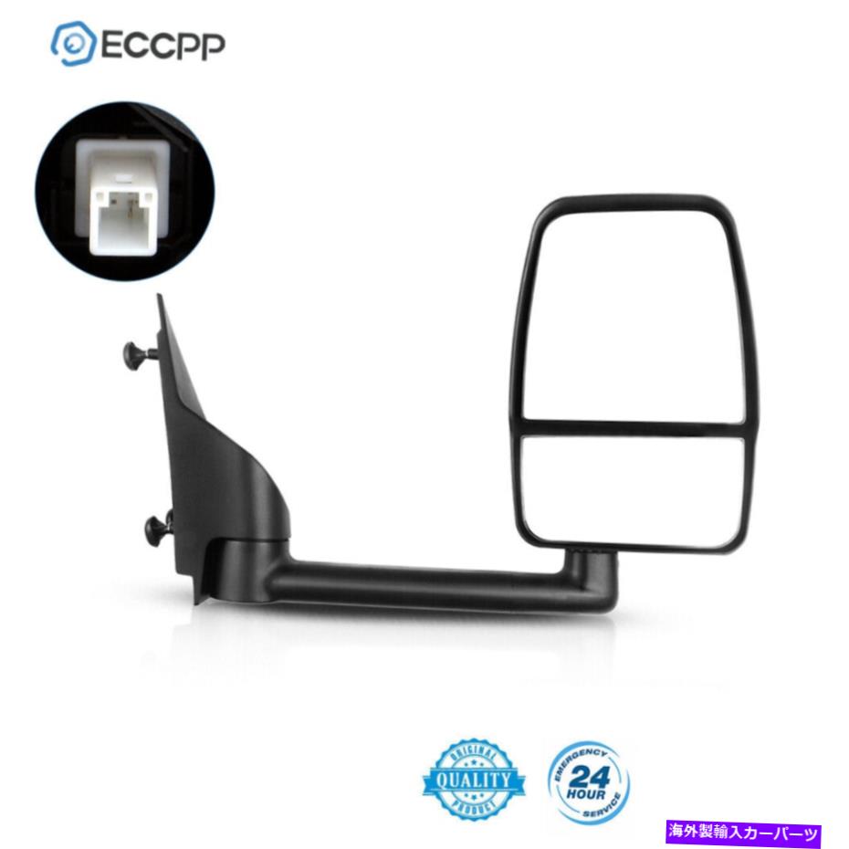 USミラー 03-17シボレーエクスプレスサバナのスムーズトウマニュアルミラーRHパッセンジャーサイド Smooth Tow Manual Mirror RH Passenger Side For 03-17 Chevy Express Savana【並行輸入品】