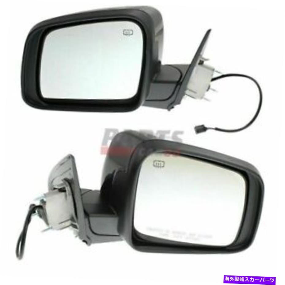USミラー New Fits 2011-2017 Dodge Durango CH1320348 CH1321348 LH＆RHパワードアミラー New Fits 2011-2017 Dodge Durango CH1320348 CH1321348 LH & RH Power Door Mirror【並行輸入品】