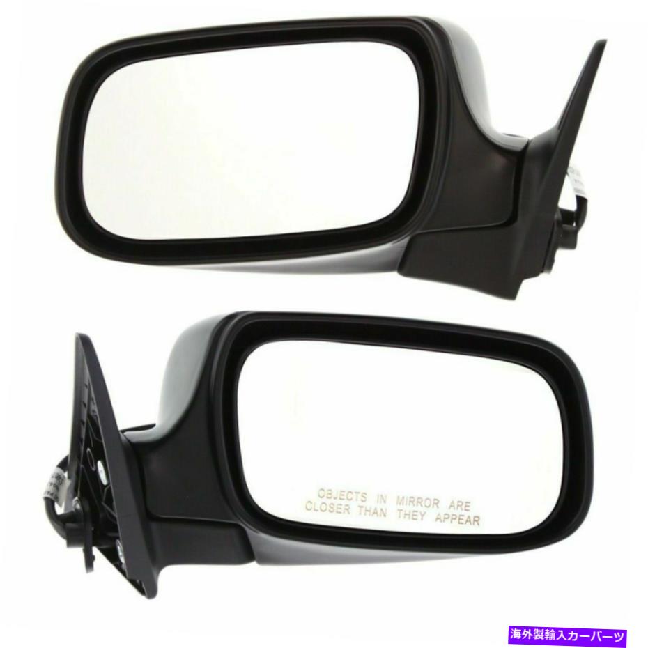 USミラー 2008年のパワーミラーセットSubaruForester左右マニュアル折りたたみ塗装可能 Power Mirror Set For 2008 Subaru Forester Left Right Manual Folding Paintable【並行輸入品】