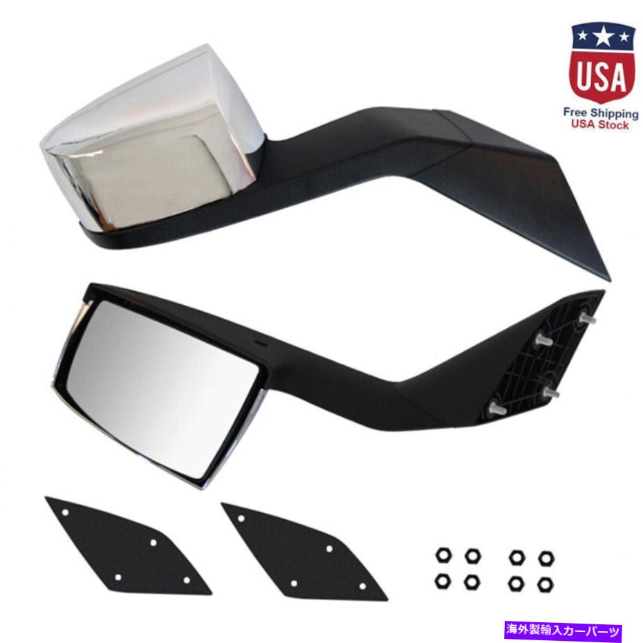 USミラー ボルボVNL 2004-2016ドライバーサイド助手席側の直接OEM交換 For Volvo VNL 2004 - 2016 Direct OEM Replacement for Driver Side Passenger side【並行輸入品】