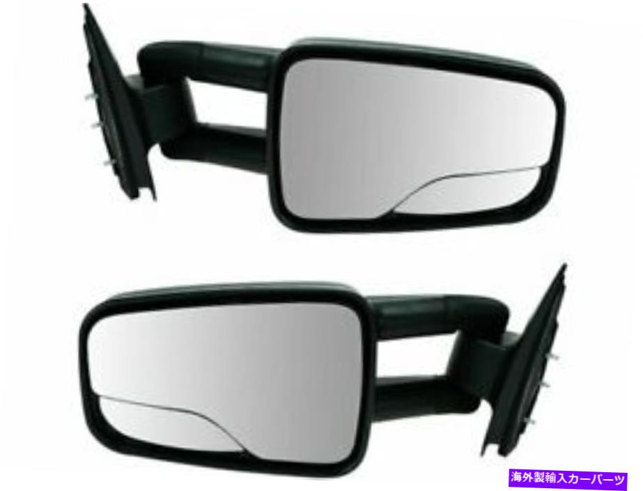 USミラー シルバラード1500クラシックHD 2500 3500郊外のタホCG77T2用ドアミラーセット Door Mirror Set For Silverado 1500 Classic HD 2500 3500 Suburban Tahoe CG77T2【並行輸入品】